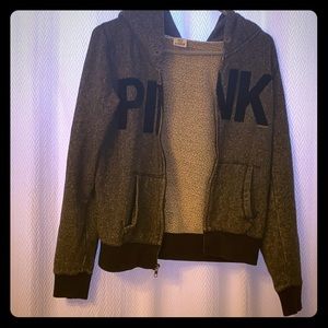 Victoria secret pink zip up hoodie